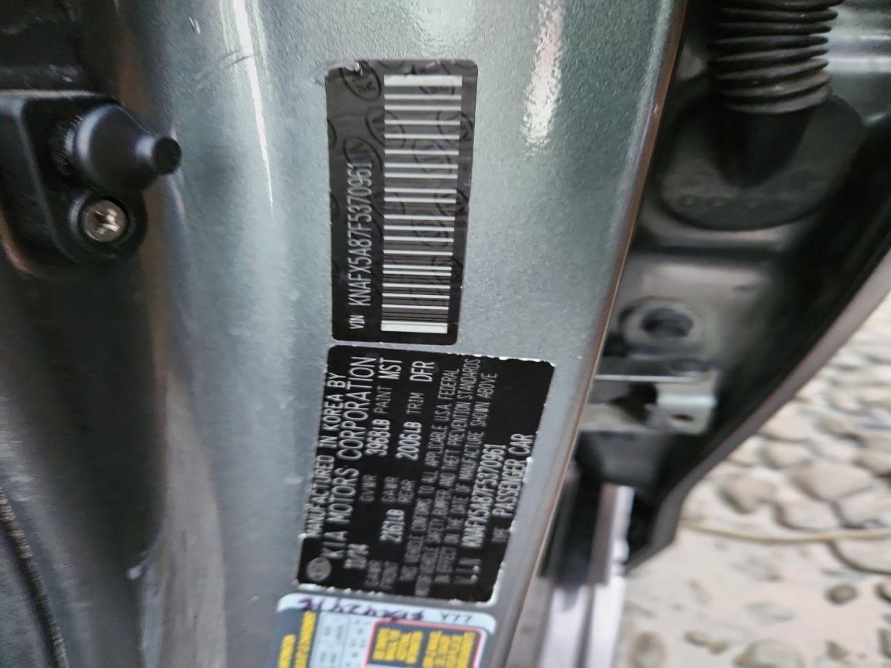 2015 KIA FORTE EX photo 12