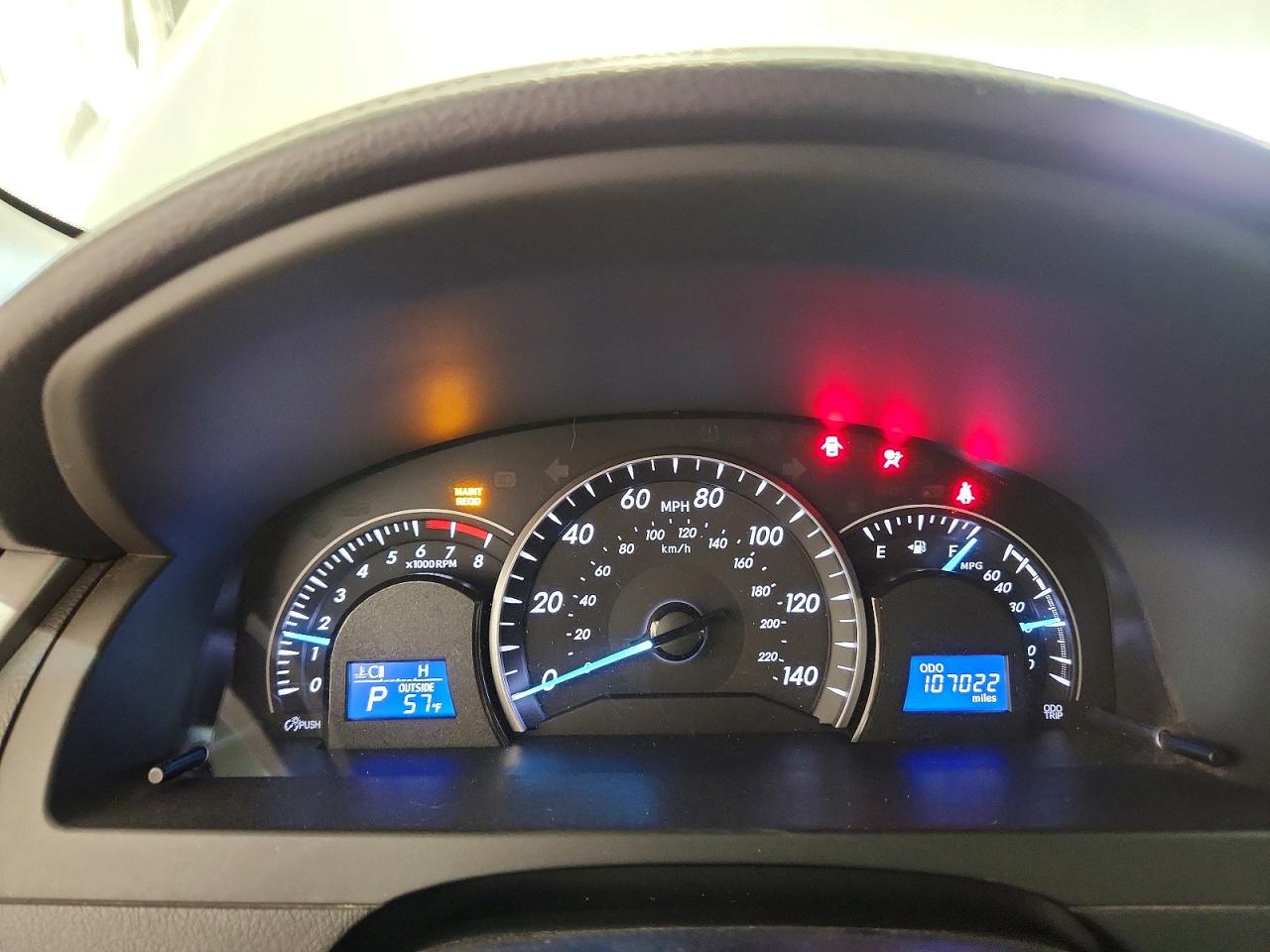 2012 TOYOTA CAMRY BASE photo 25