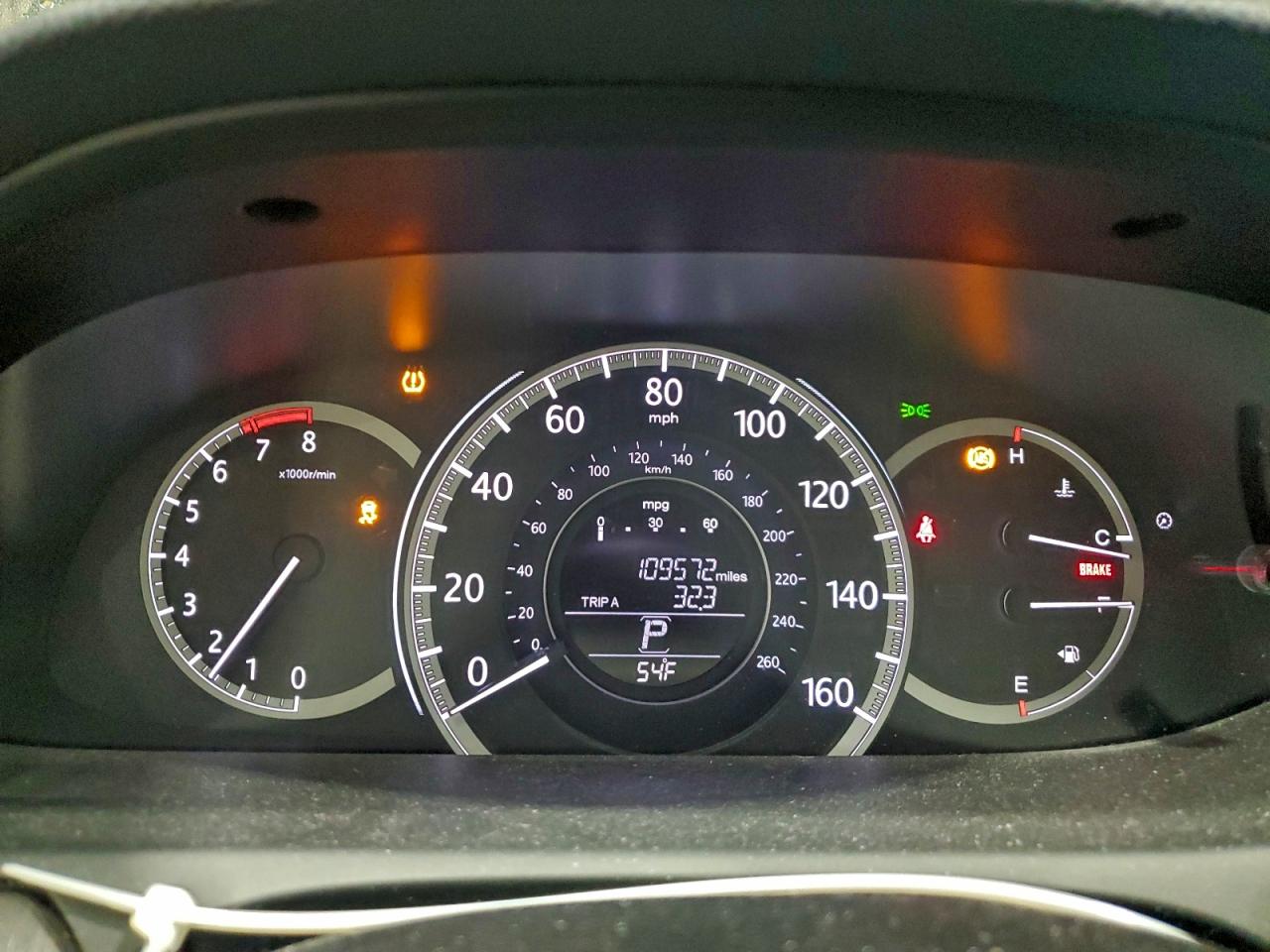 2015 HONDA ACCORD EX photo 9