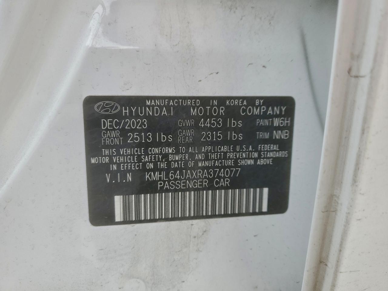 2024 HYUNDAI SONATA SEL photo 12
