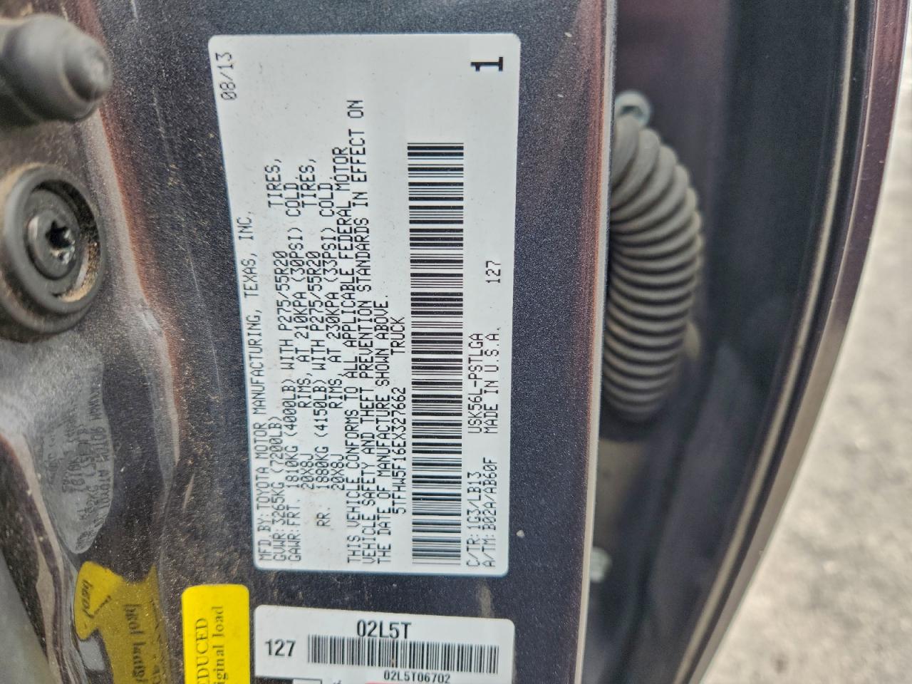 2014 TOYOTA TUNDRA CREWMAX LIMITED photo 34