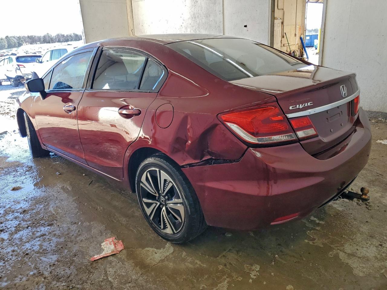 2014 HONDA CIVIC LX photo 4