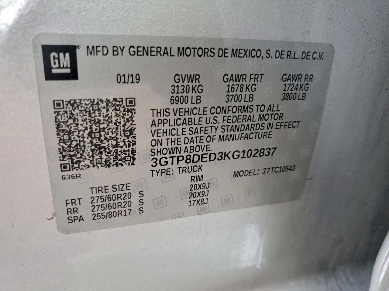 2019 GMC SIERRA C1500 SLT photo 45
