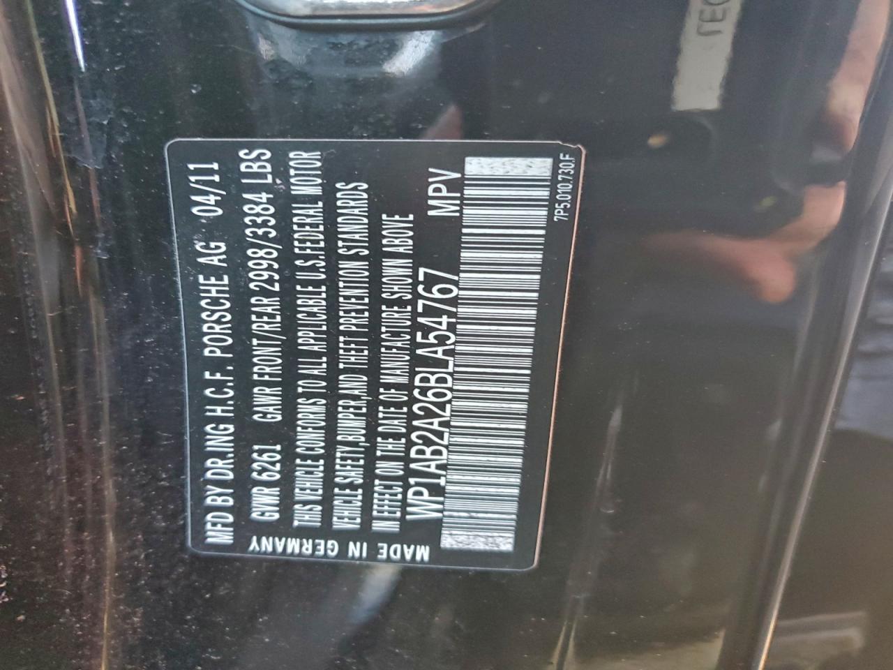 2011 PORSCHE CAYENNE S photo 25