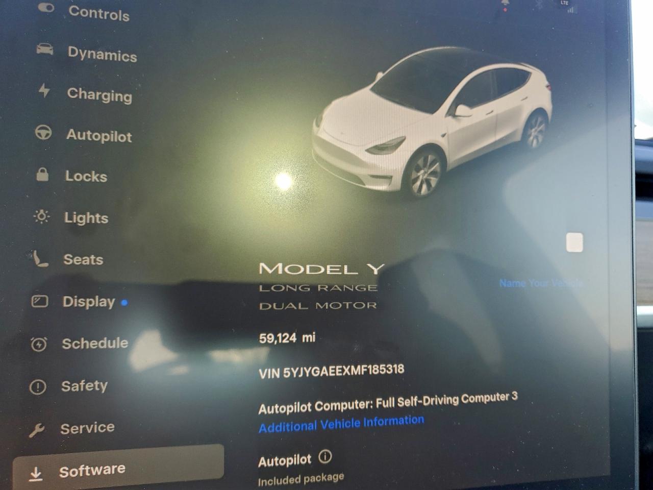 2021 TESLA MODEL Y photo 9