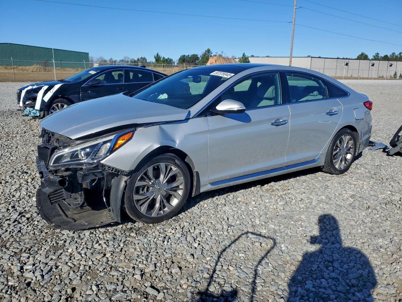 2017 HYUNDAI SONATA SPORT — FRONT END damage — photo 1