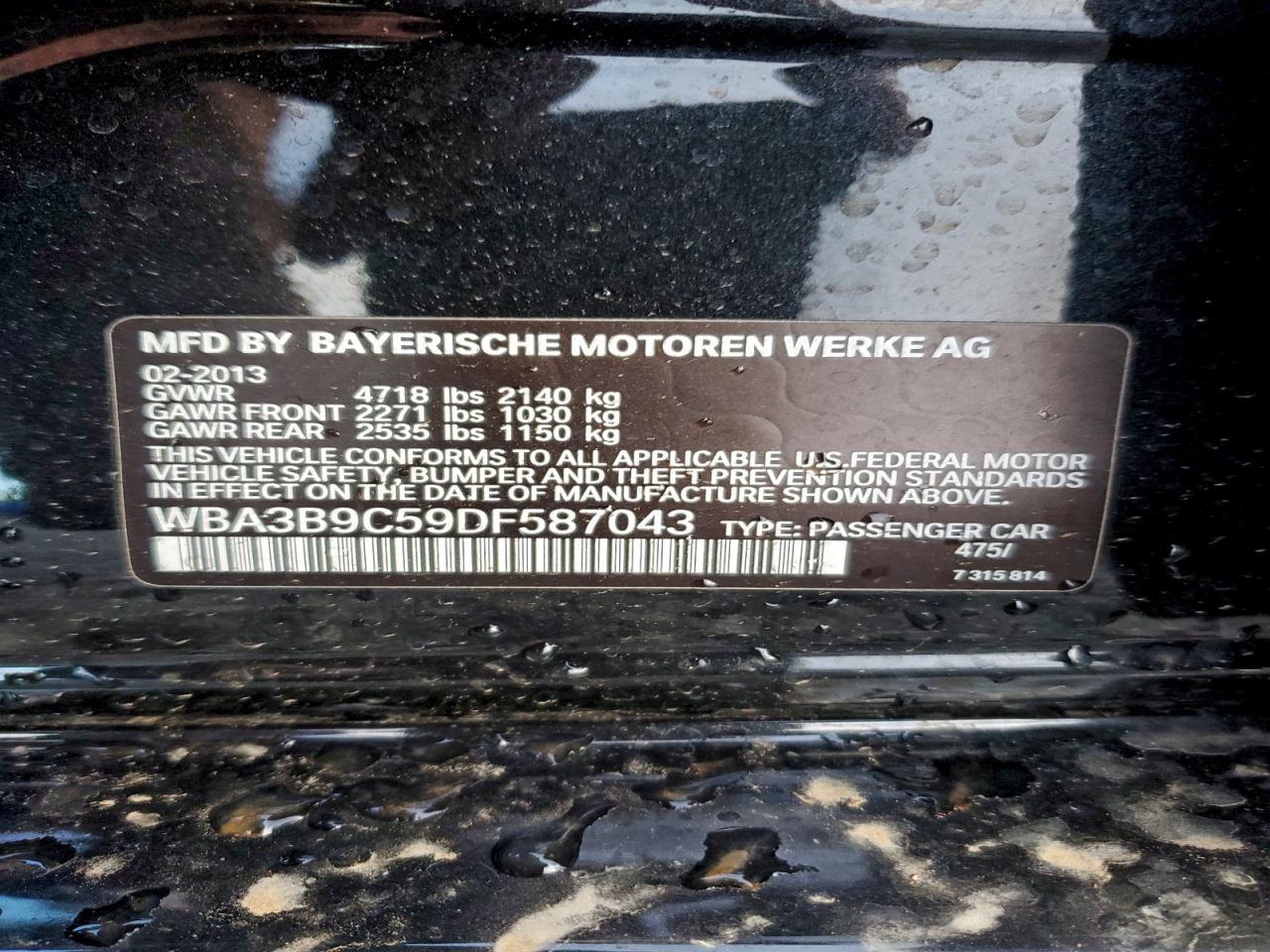 2013 BMW 335 XI photo 12