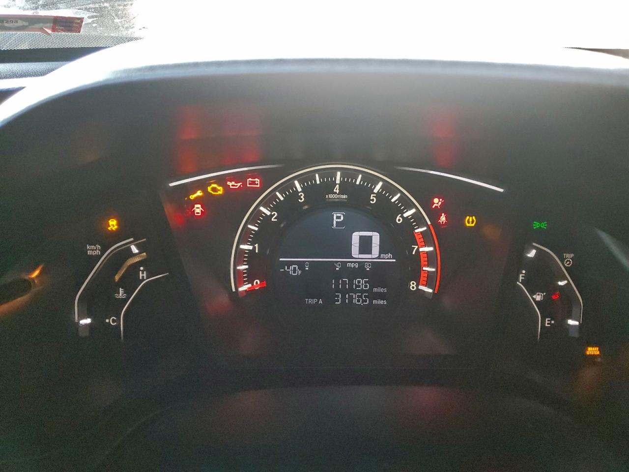 2017 HONDA CIVIC LX photo 9