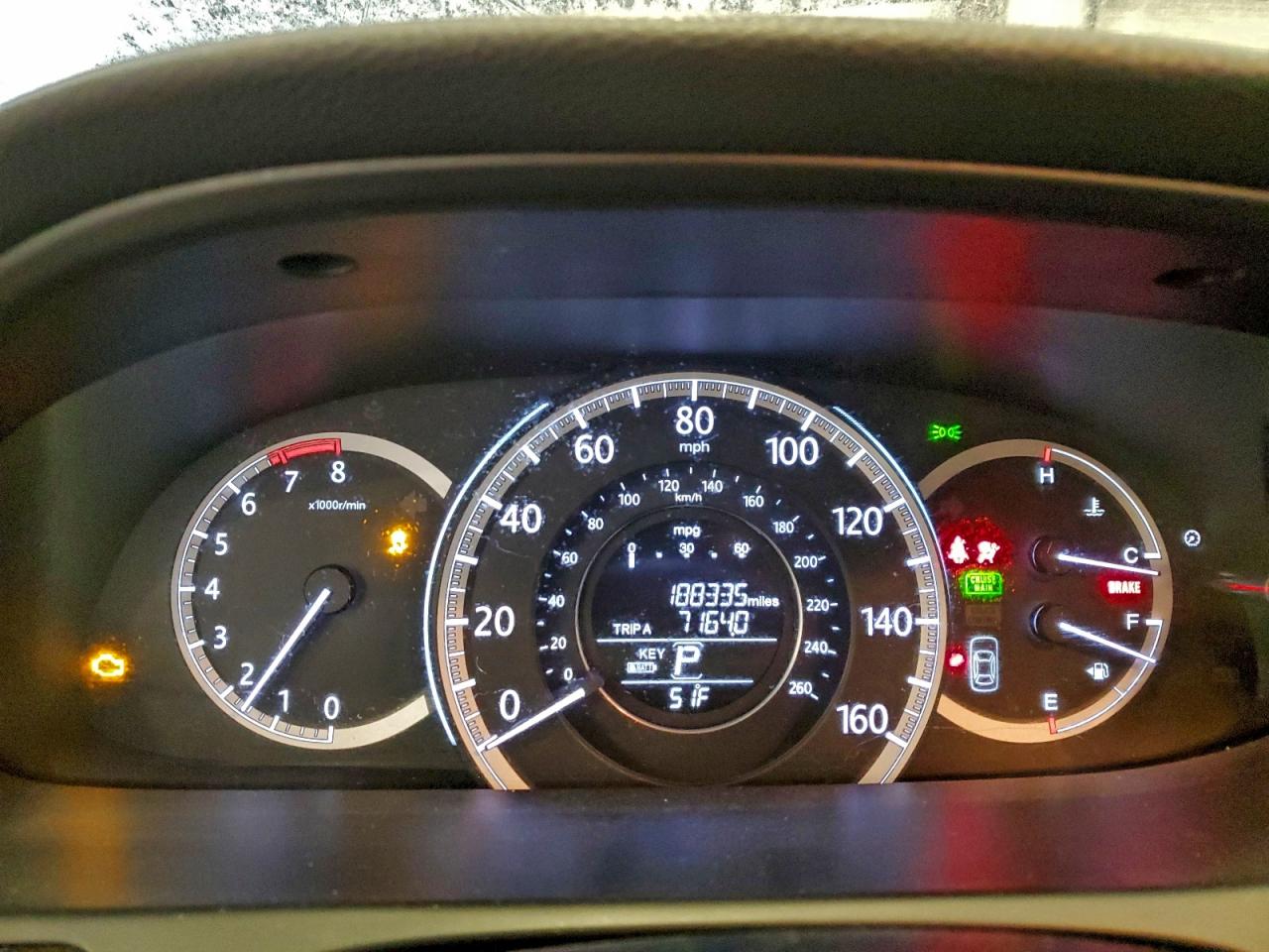 2013 HONDA ACCORD EX photo 9
