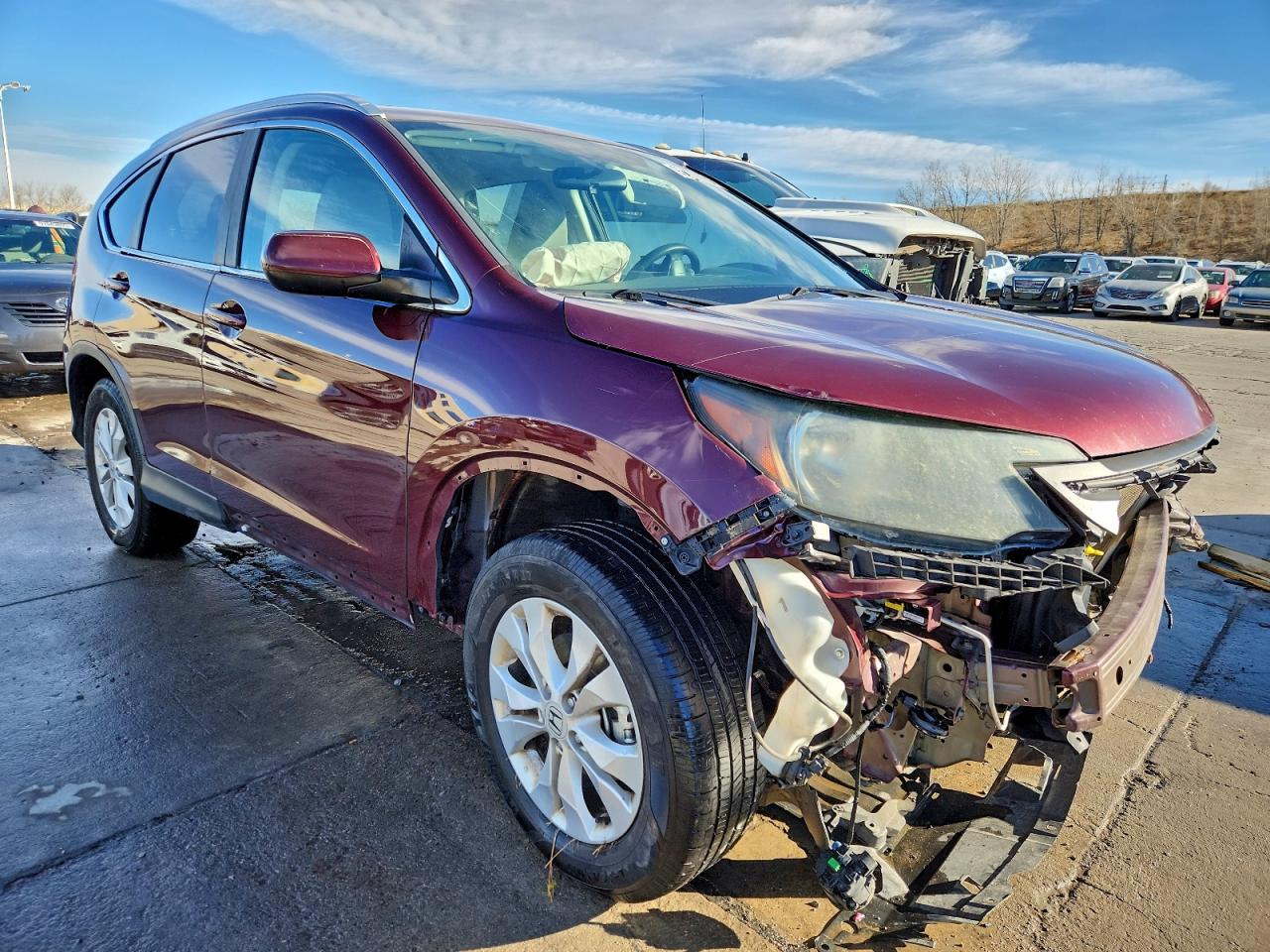 2014 HONDA CR-V EXL photo 4
