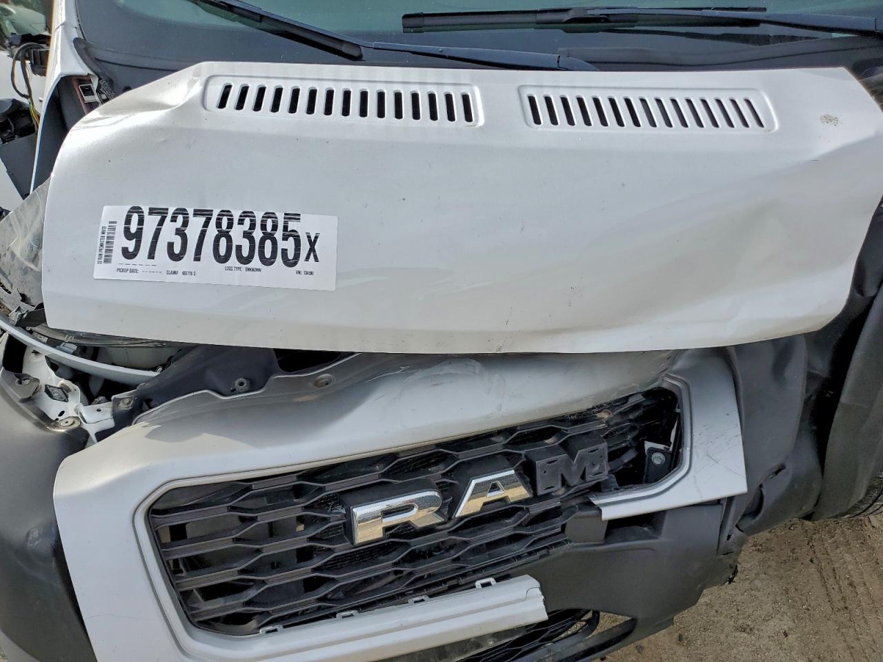 2022 RAM PROMASTER 2500 DELIVERY VAN photo 7