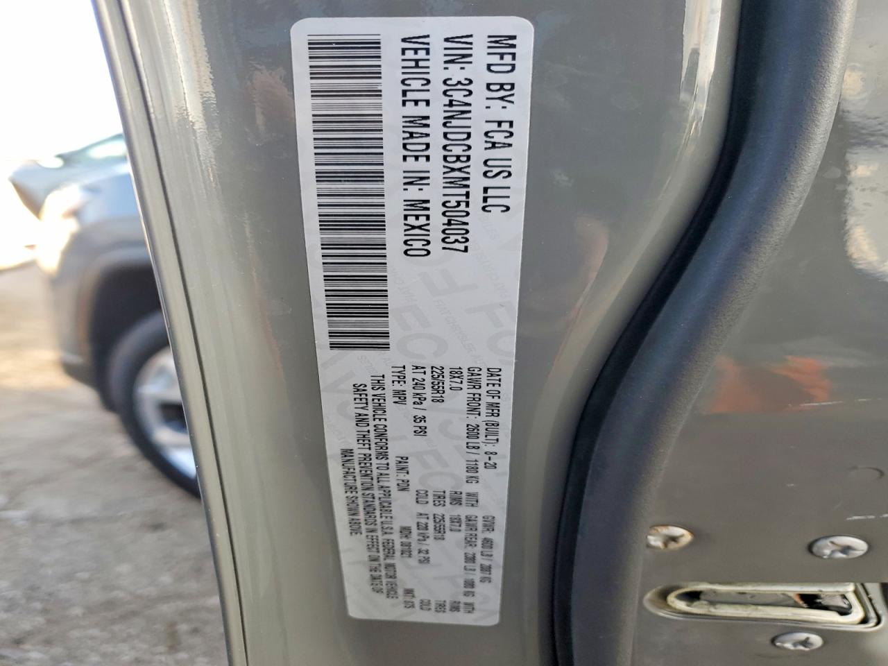 2021 JEEP COMPASS LIMITED photo 23