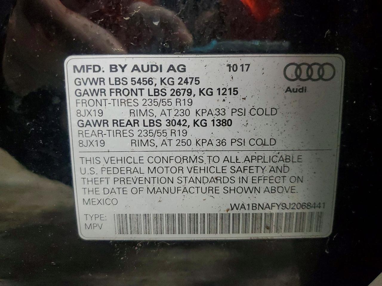 2018 AUDI Q5 PREMIUM PLUS photo 13