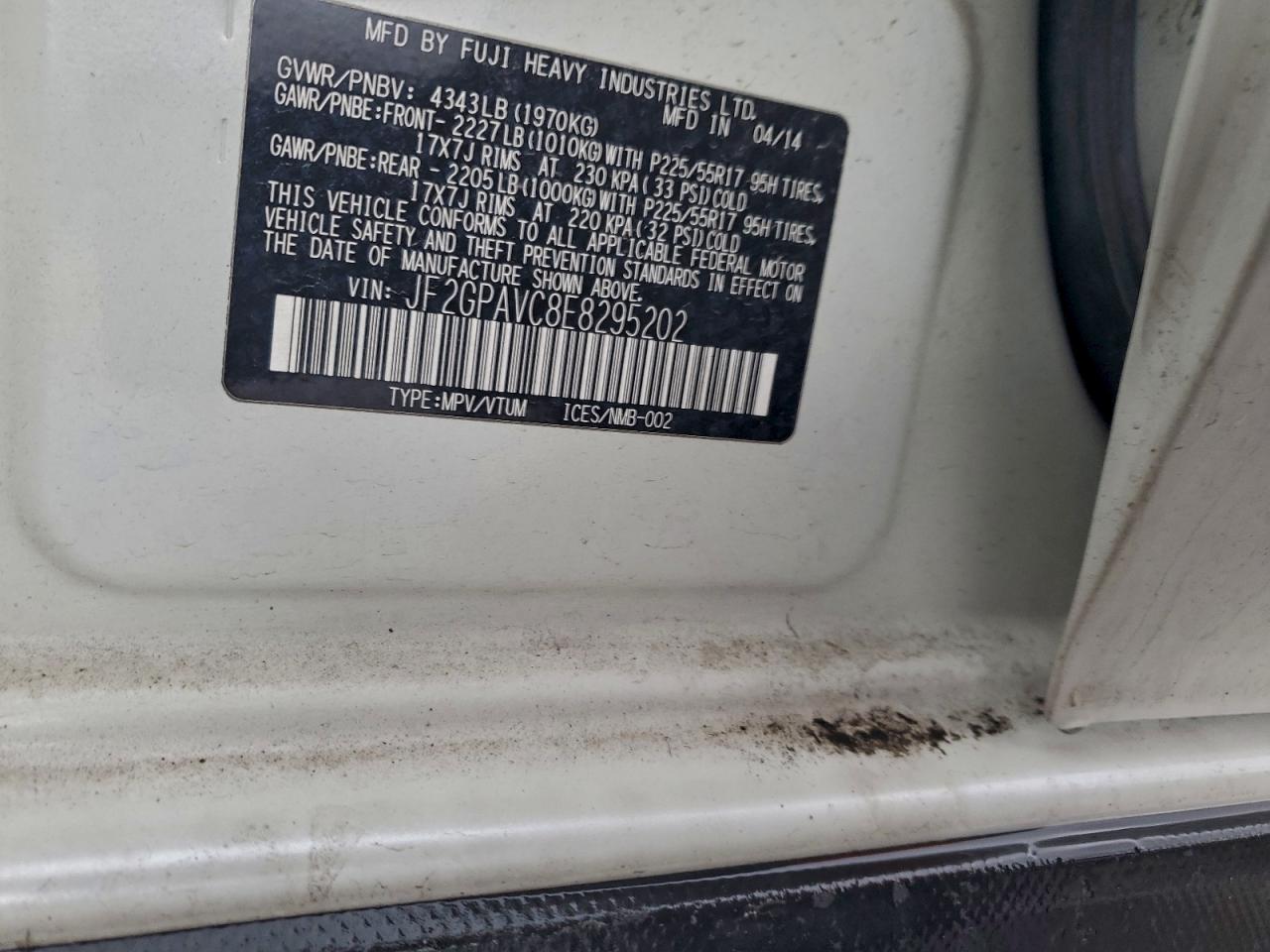 2014 SUBARU XV CROSSTREK 2.0 PREMIUM photo 13