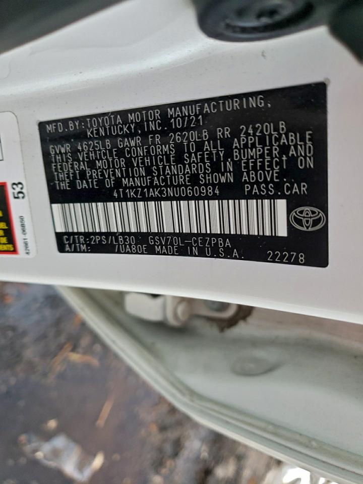 2022 TOYOTA CAMRY TRD photo 12