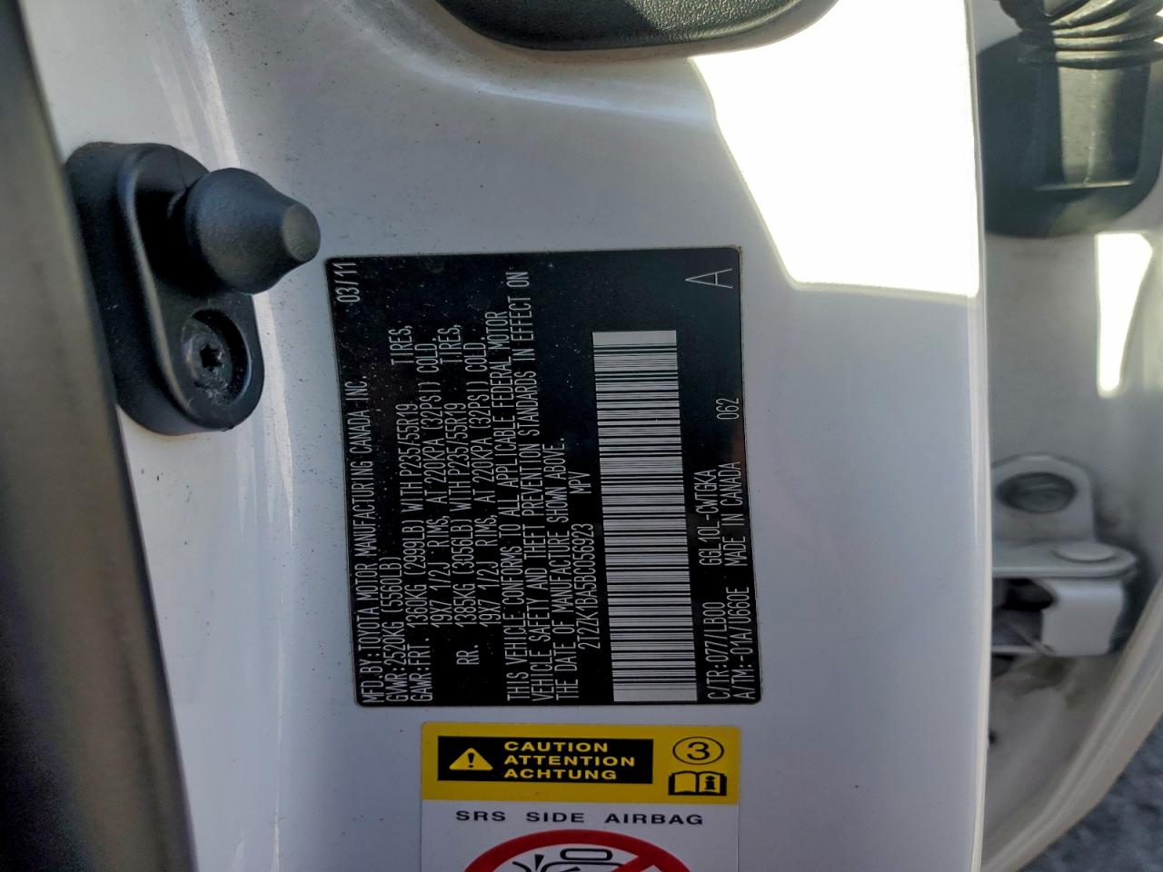 2011 LEXUS RX 350 photo 13