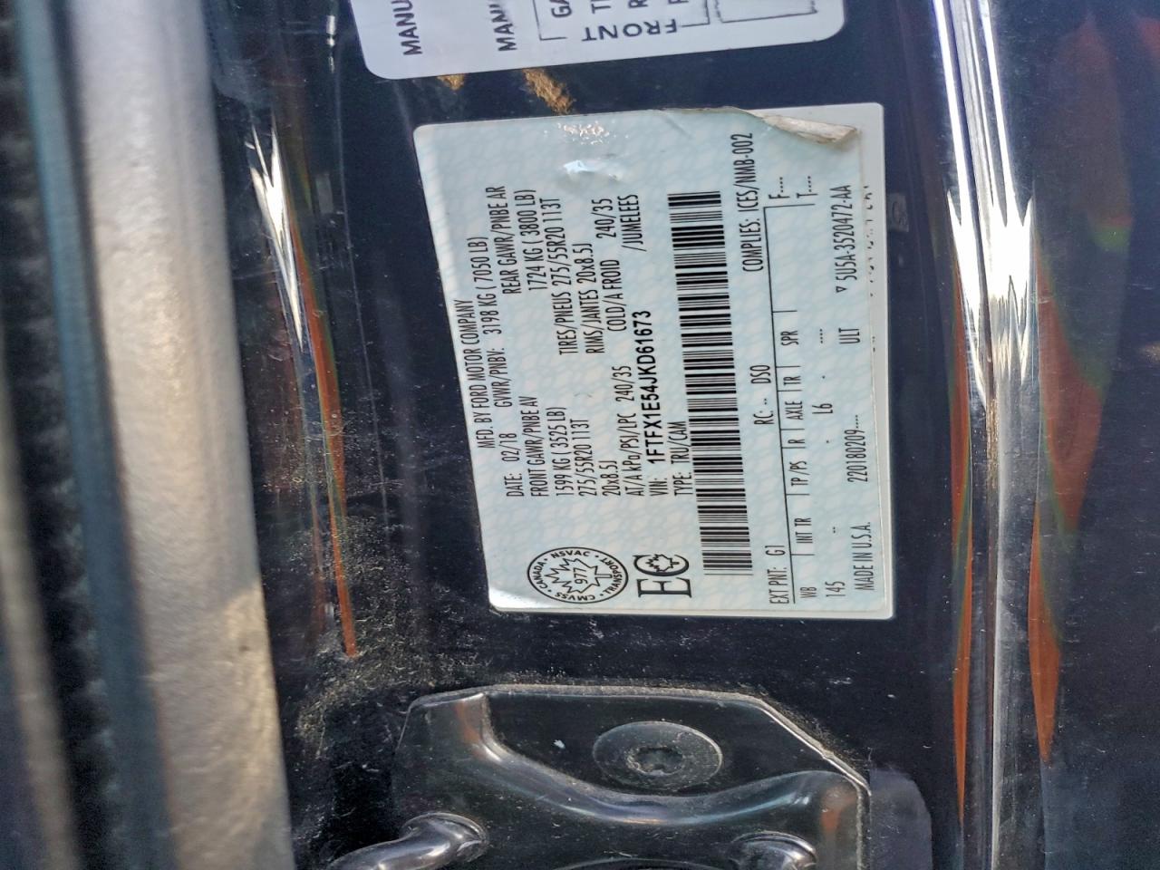 2018 FORD F150 SUPER CAB photo 12