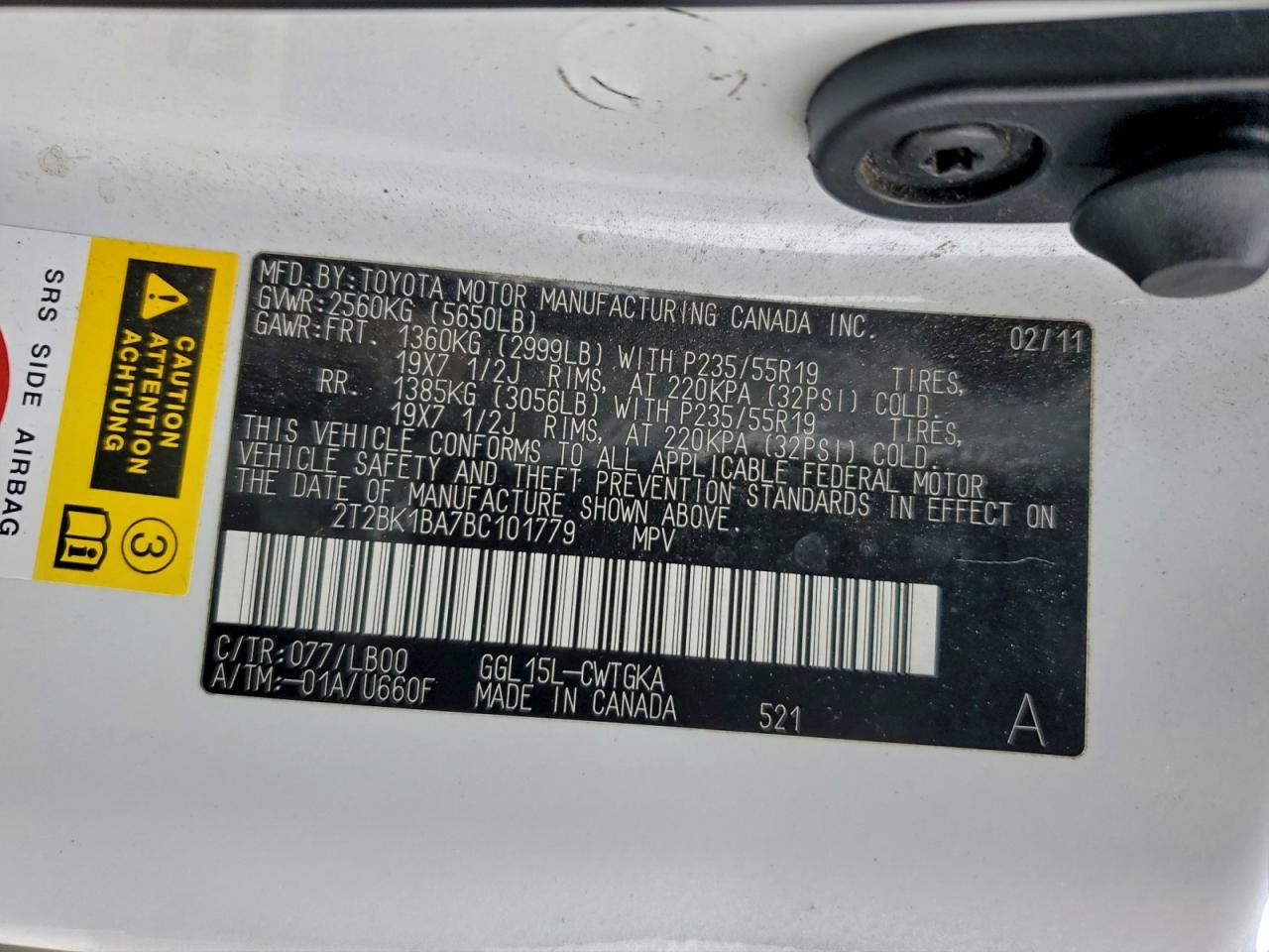 2011 LEXUS RX 350 photo 14