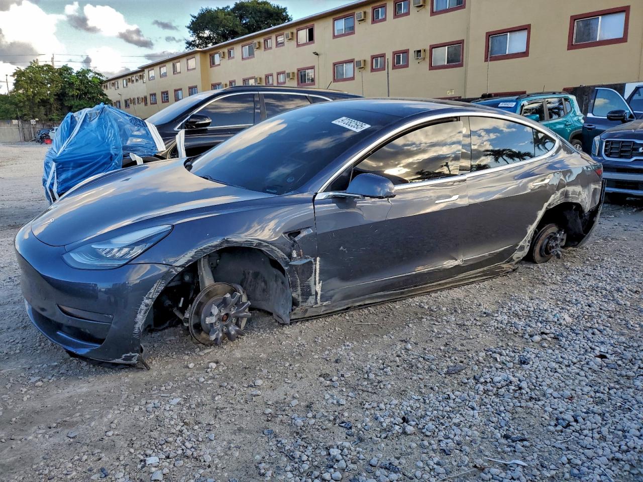 2020 TESLA MODEL 3 — ALL OVER damage — photo 1