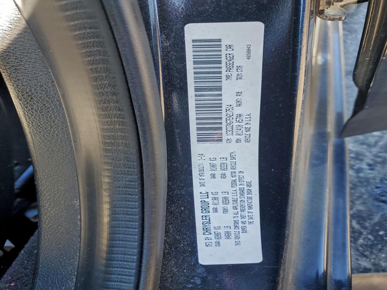 2014 DODGE AVENGER SE photo 12