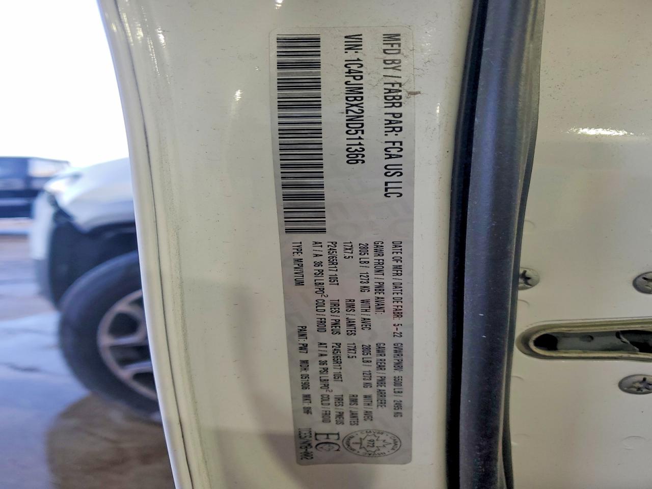 2022 JEEP CHEROKEE TRAILHAWK photo 13