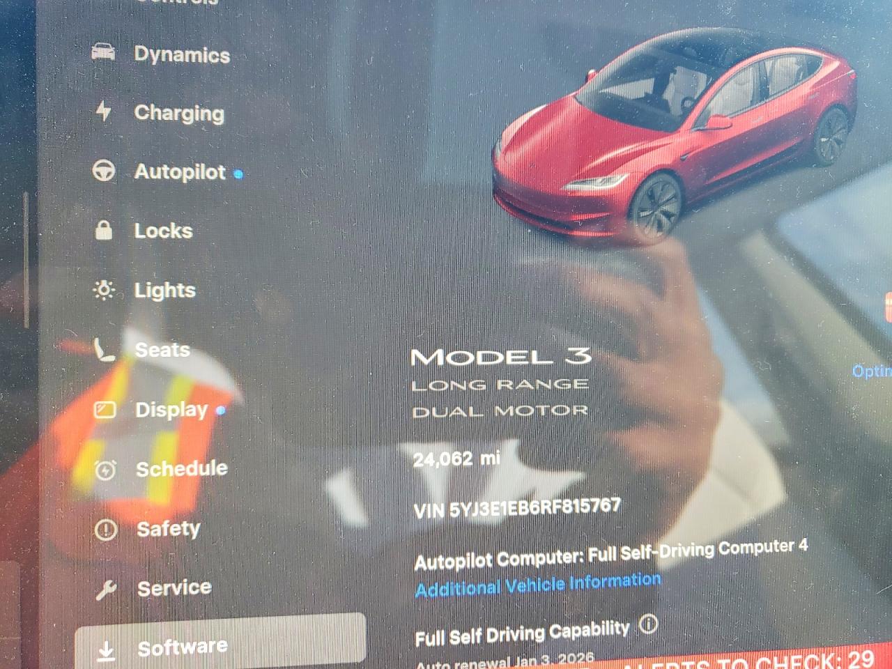 2024 TESLA MODEL 3 photo 9