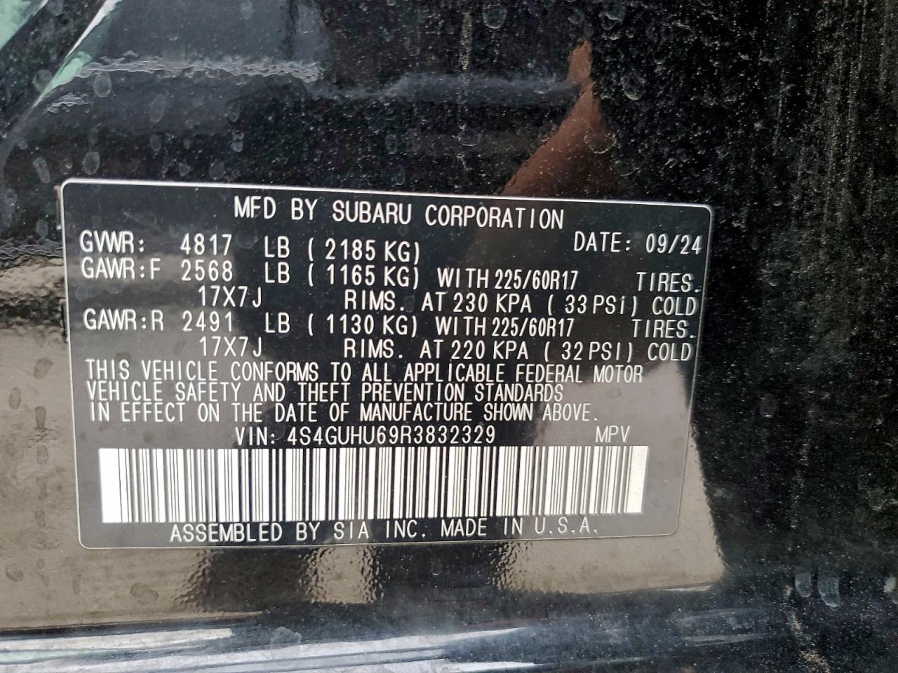 2024 SUBARU CROSSTREK WILDERNESS photo 13