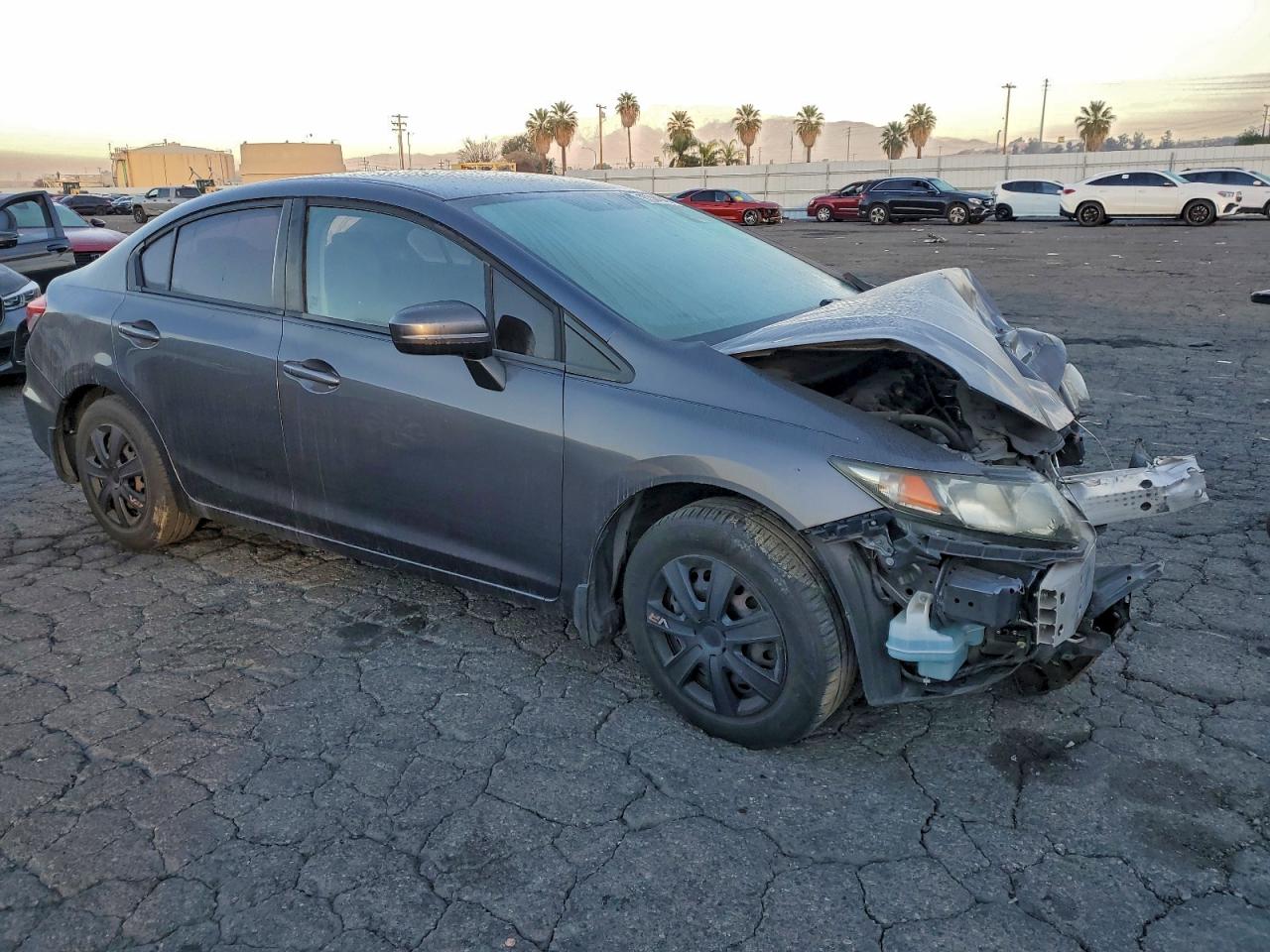 2014 HONDA CIVIC LX photo 4