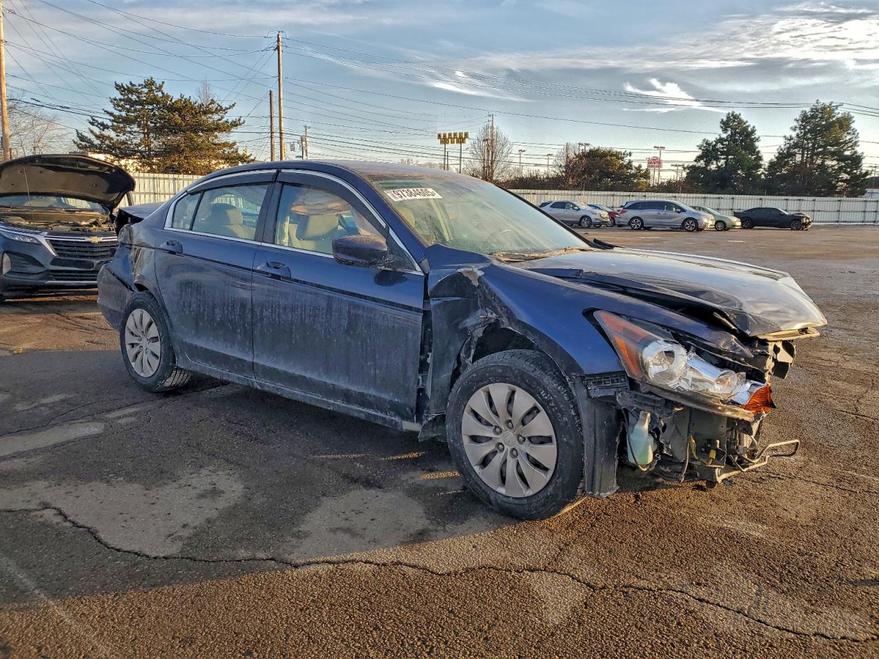 2012 HONDA ACCORD LX photo 4