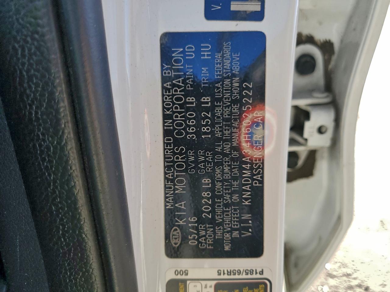 2017 KIA RIO LX photo 12