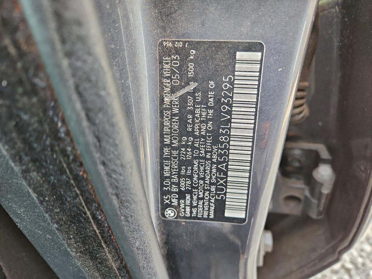 2003 BMW X5 3.0I photo 13