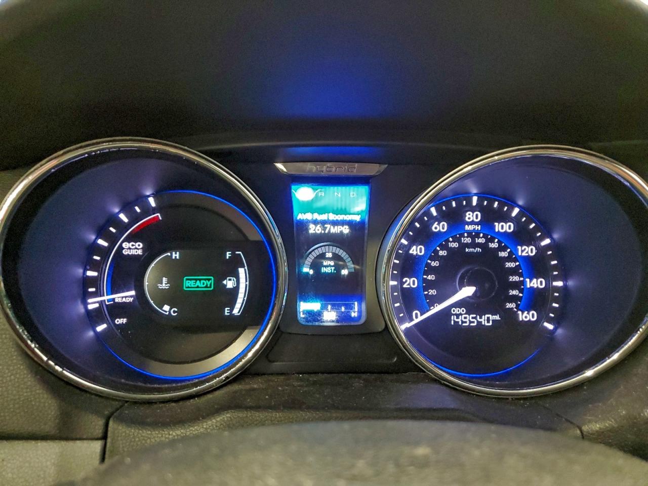 2013 HYUNDAI SONATA HYBRID photo 9