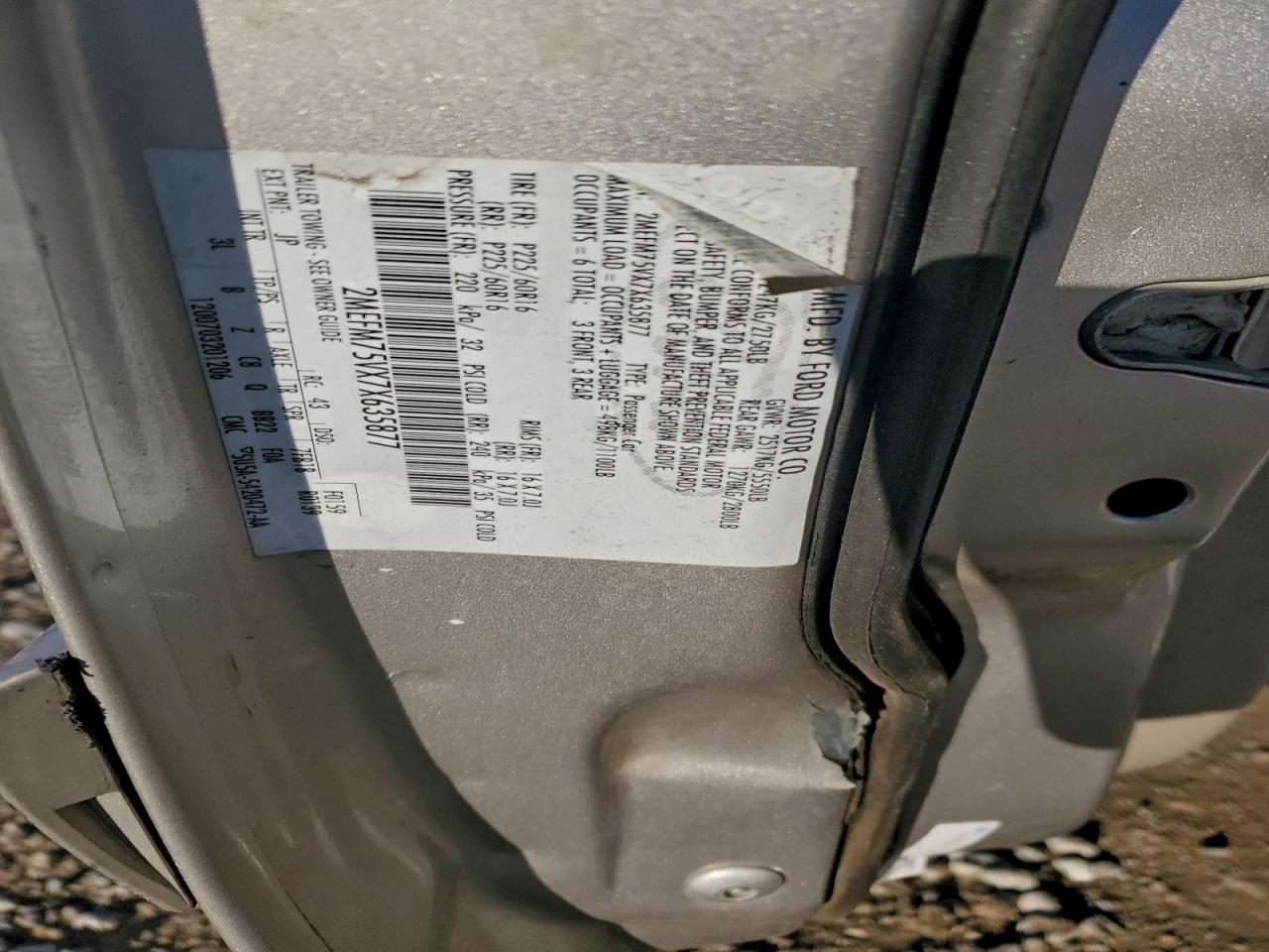2007 MERCURY GRAND MARQUIS LS photo 12