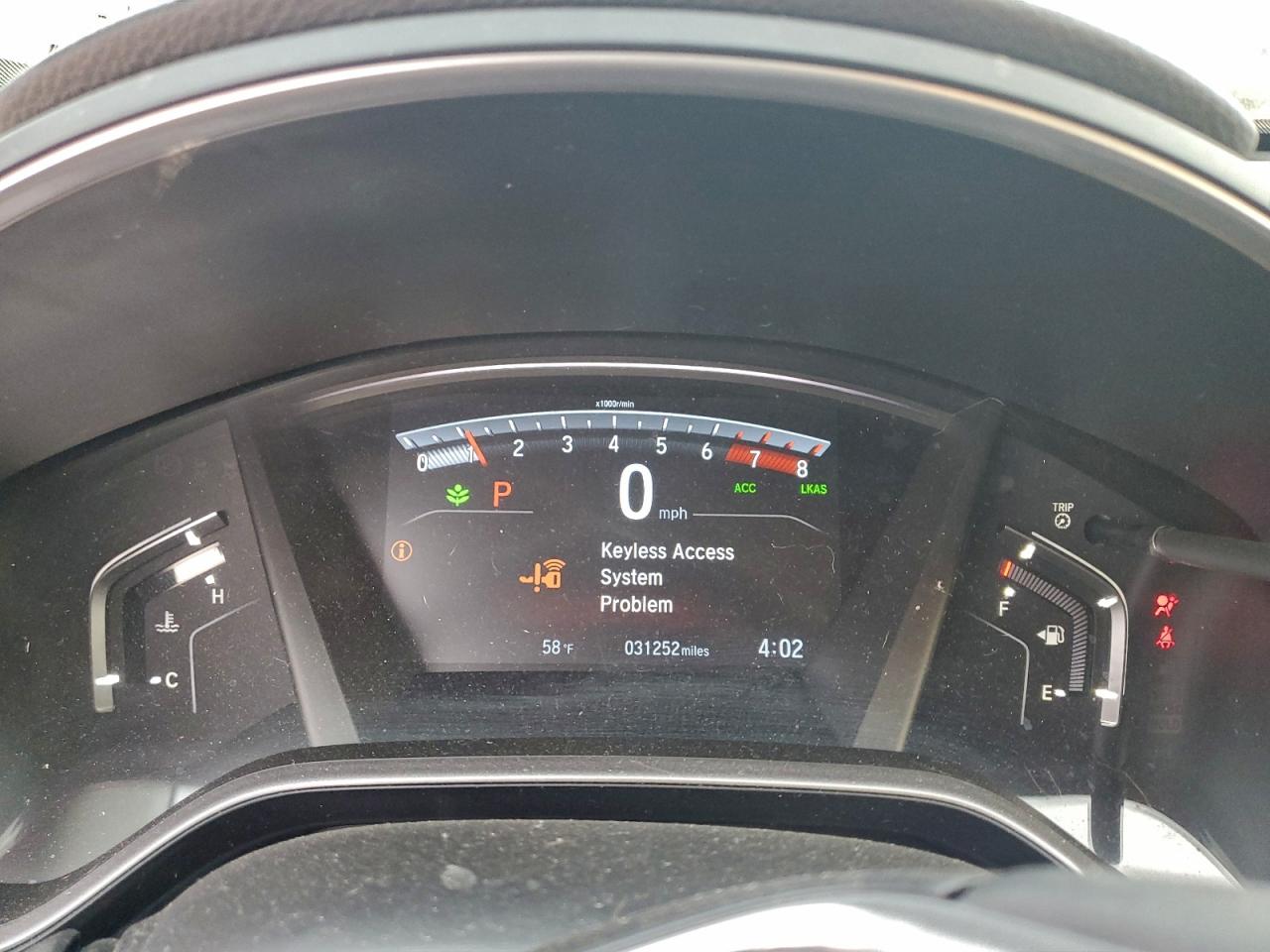 2020 HONDA CR-V EXL photo 9