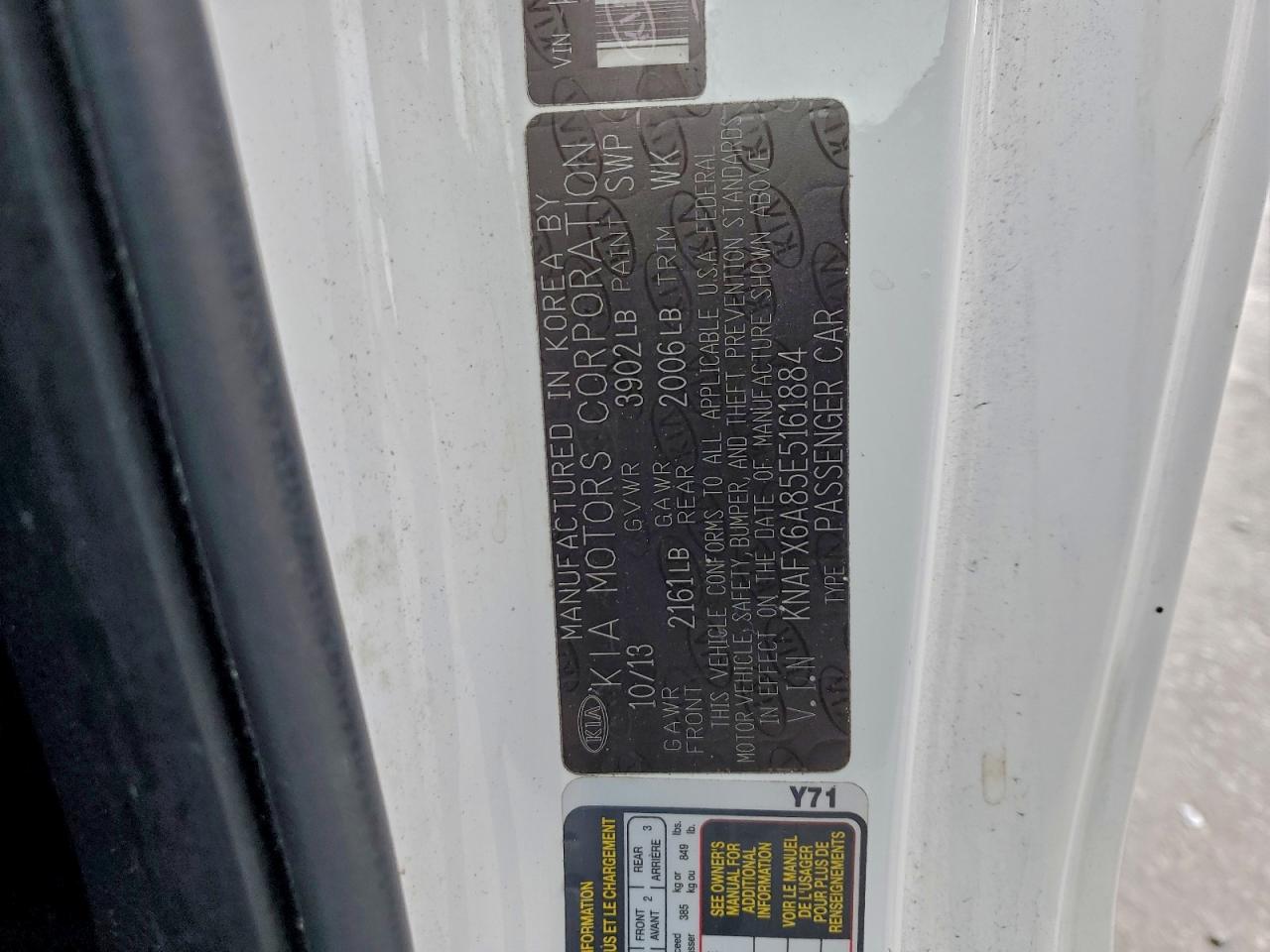 2014 KIA FORTE EX photo 12