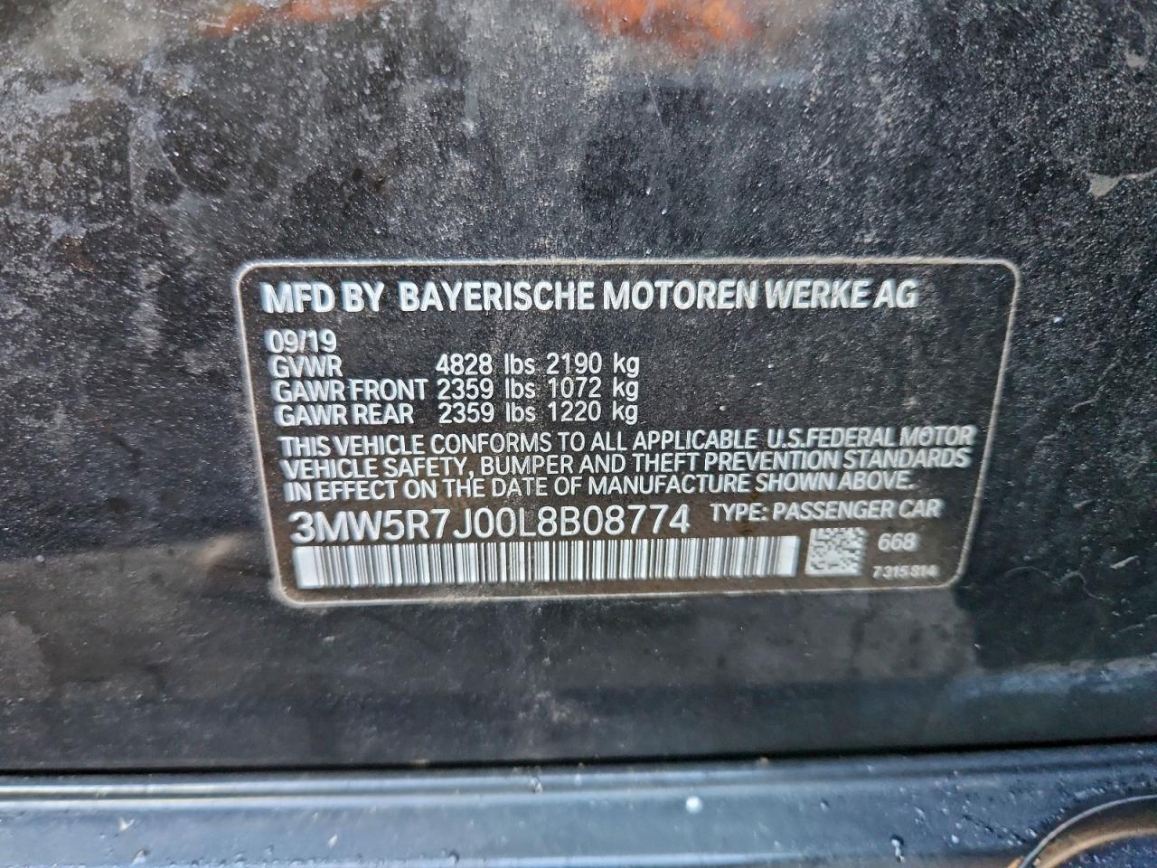 2020 BMW 330XI photo 12