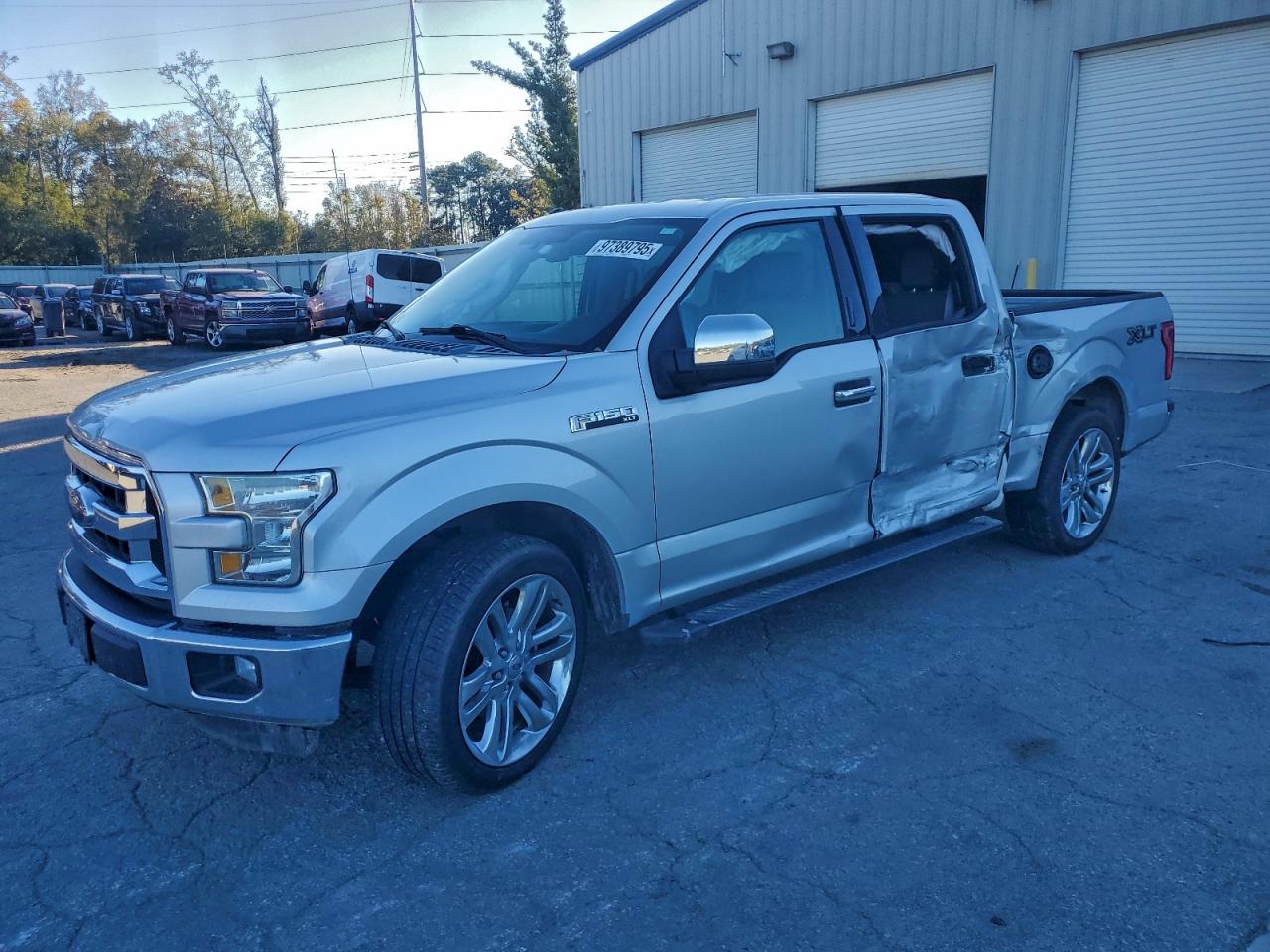 2016 FORD F150 SUPERCREW — SIDE damage — photo 1