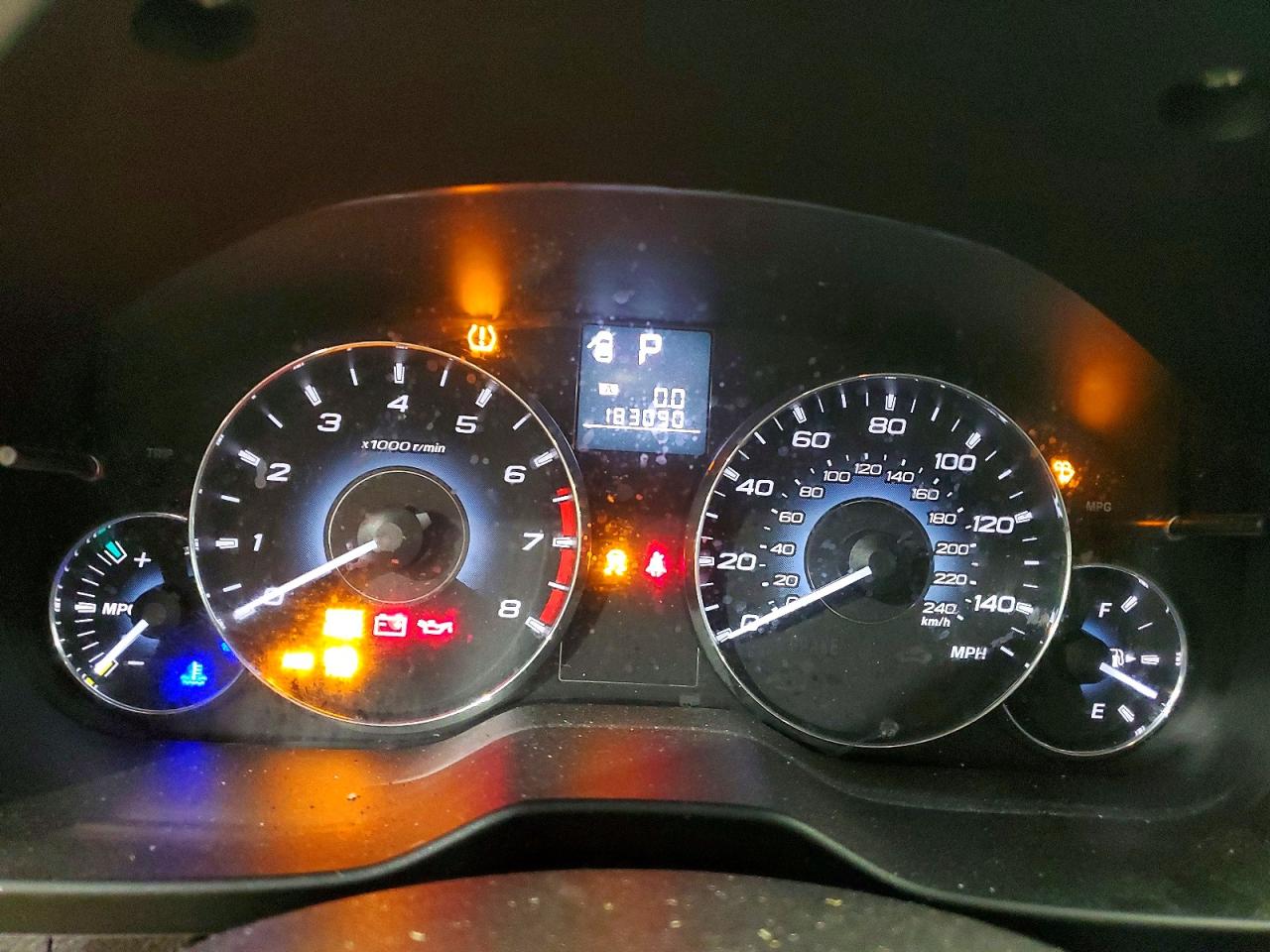 2012 SUBARU OUTBACK 2.5I PREMIUM photo 9