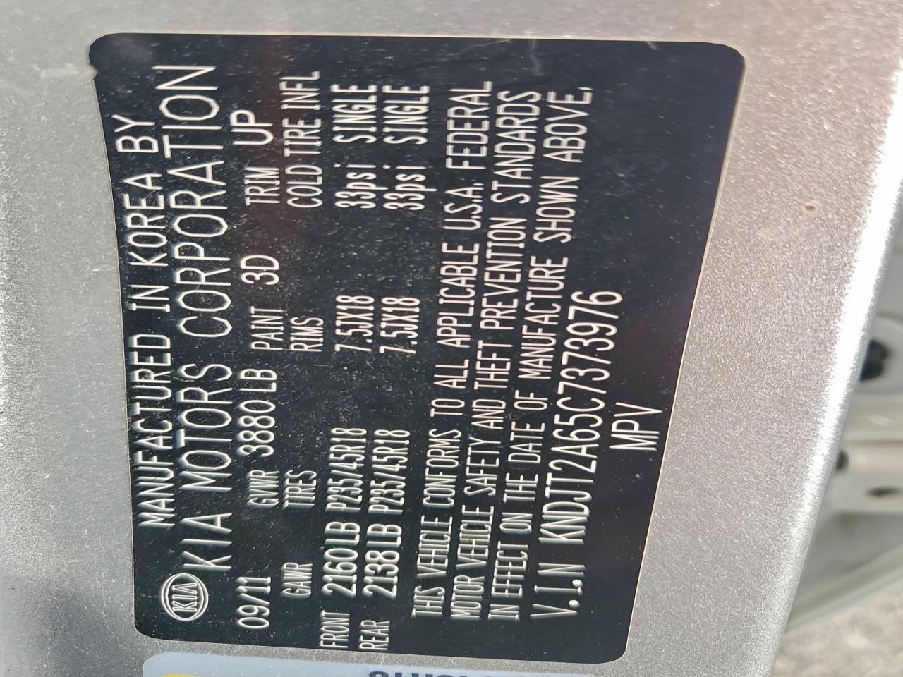 2012 KIA SOUL + photo 25