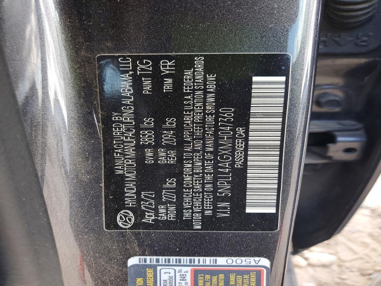 2021 HYUNDAI ELANTRA SE photo 12