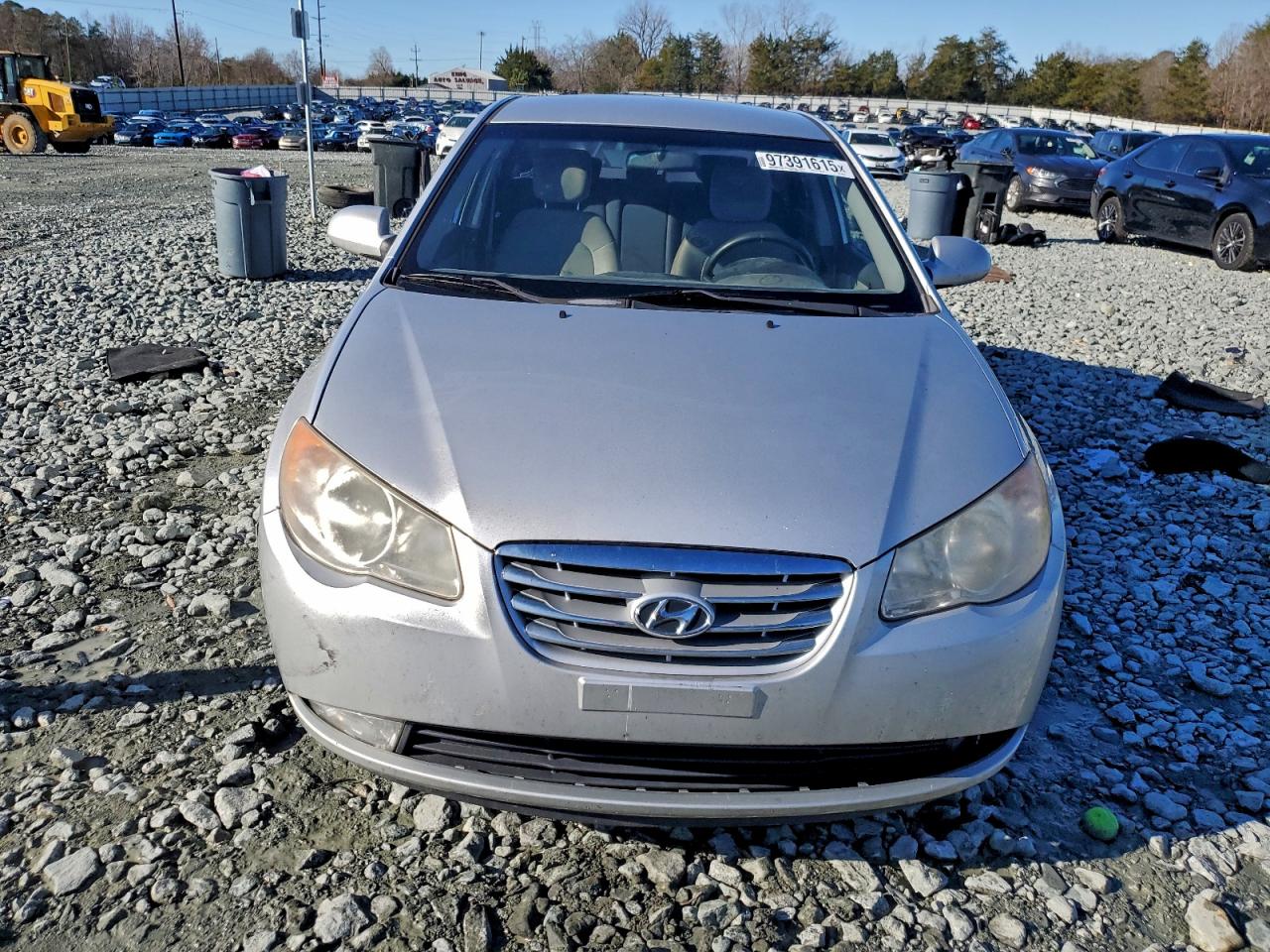 2010 HYUNDAI ELANTRA BLUE photo 5