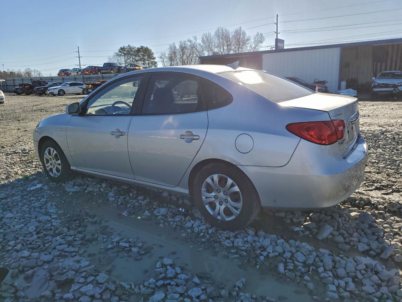 2010 HYUNDAI ELANTRA BLUE photo 2