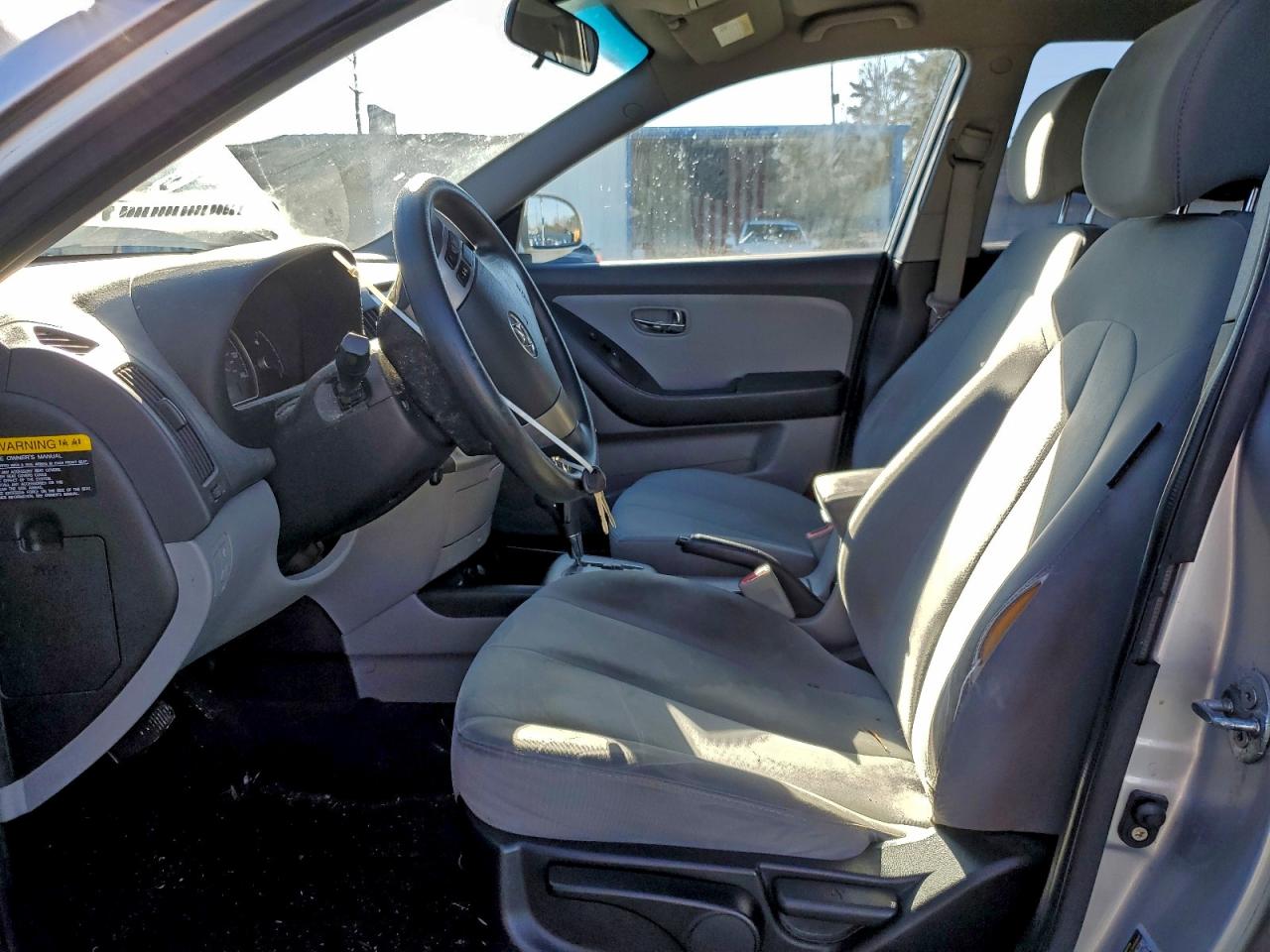 2010 HYUNDAI ELANTRA BLUE photo 7