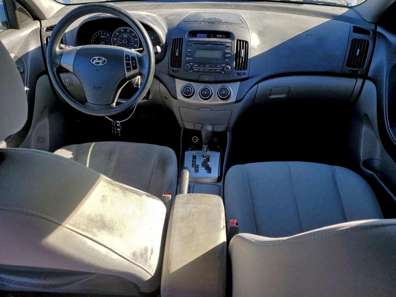 2010 HYUNDAI ELANTRA BLUE photo 8