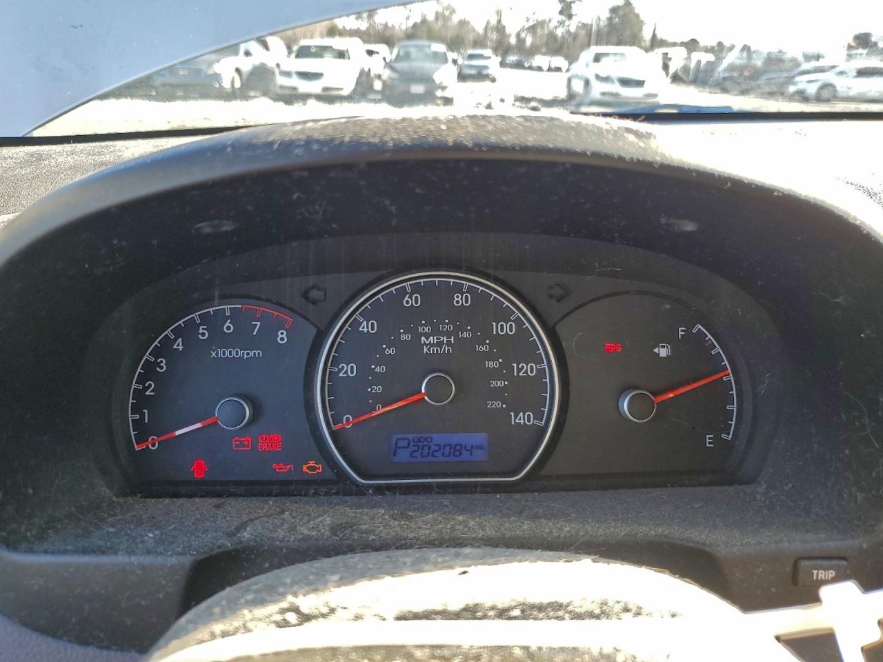 2010 HYUNDAI ELANTRA BLUE photo 9