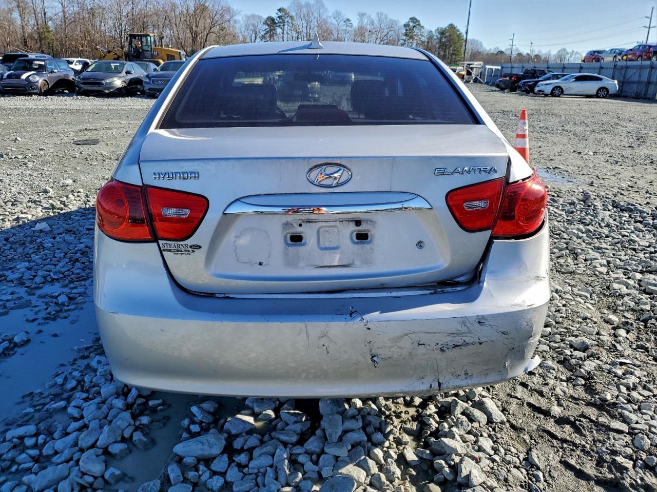 2010 HYUNDAI ELANTRA BLUE photo 6
