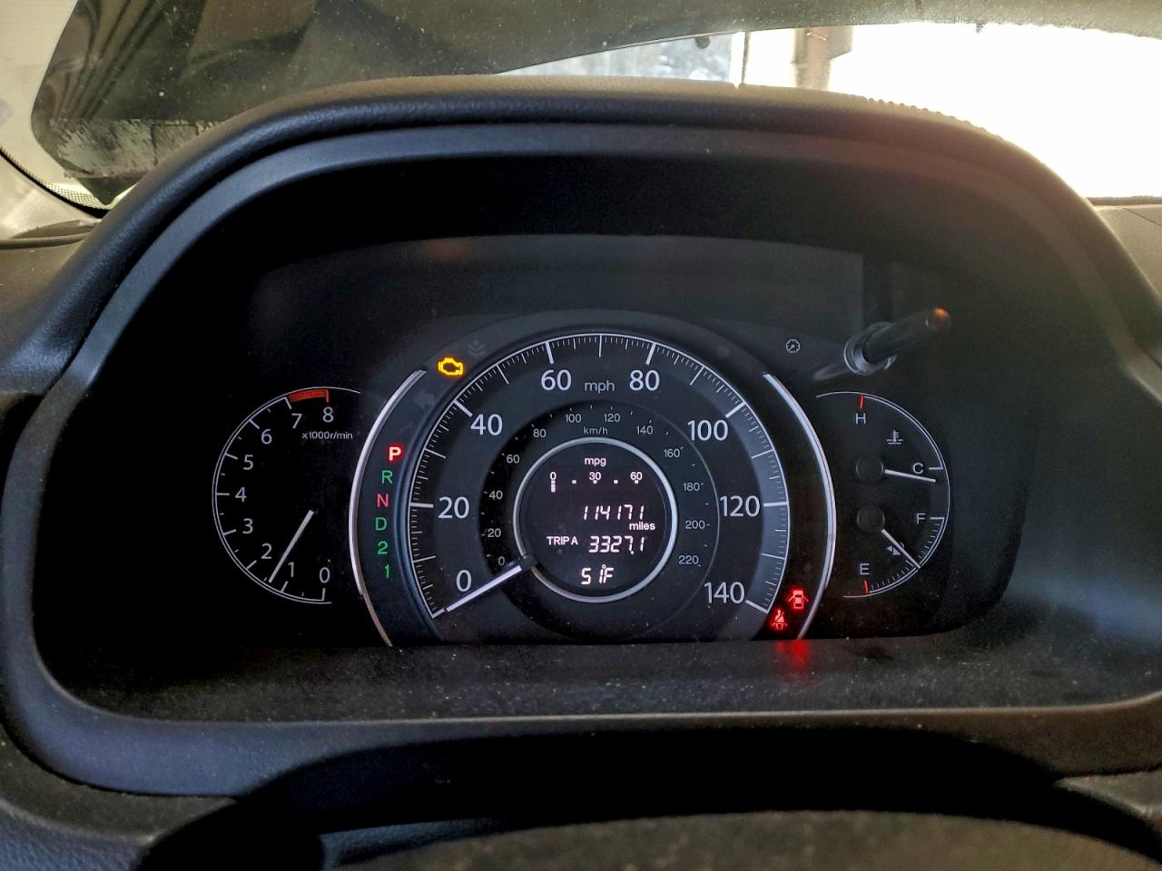 2012 HONDA CR-V EXL photo 9