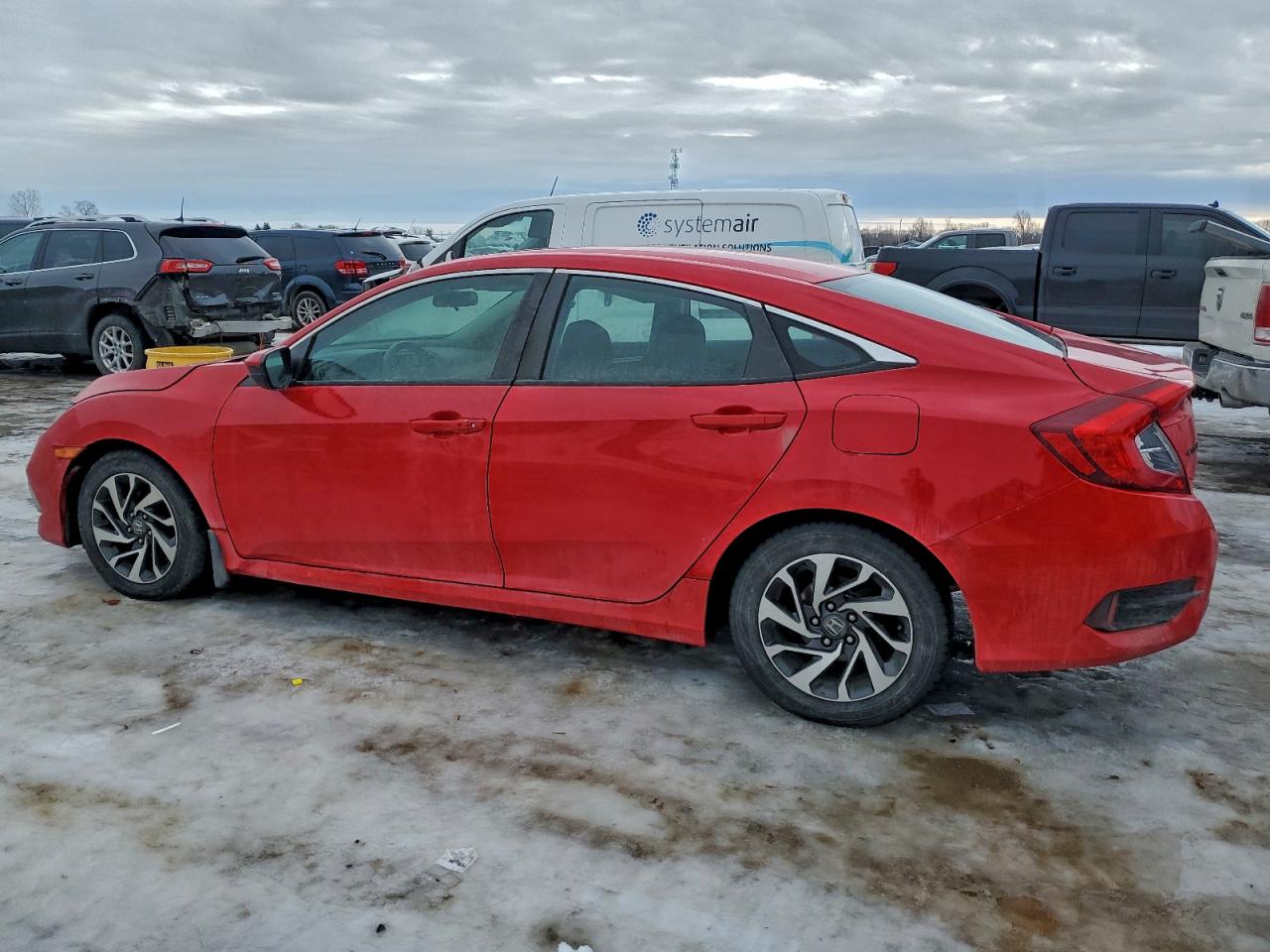 2020 HONDA CIVIC EX photo 2