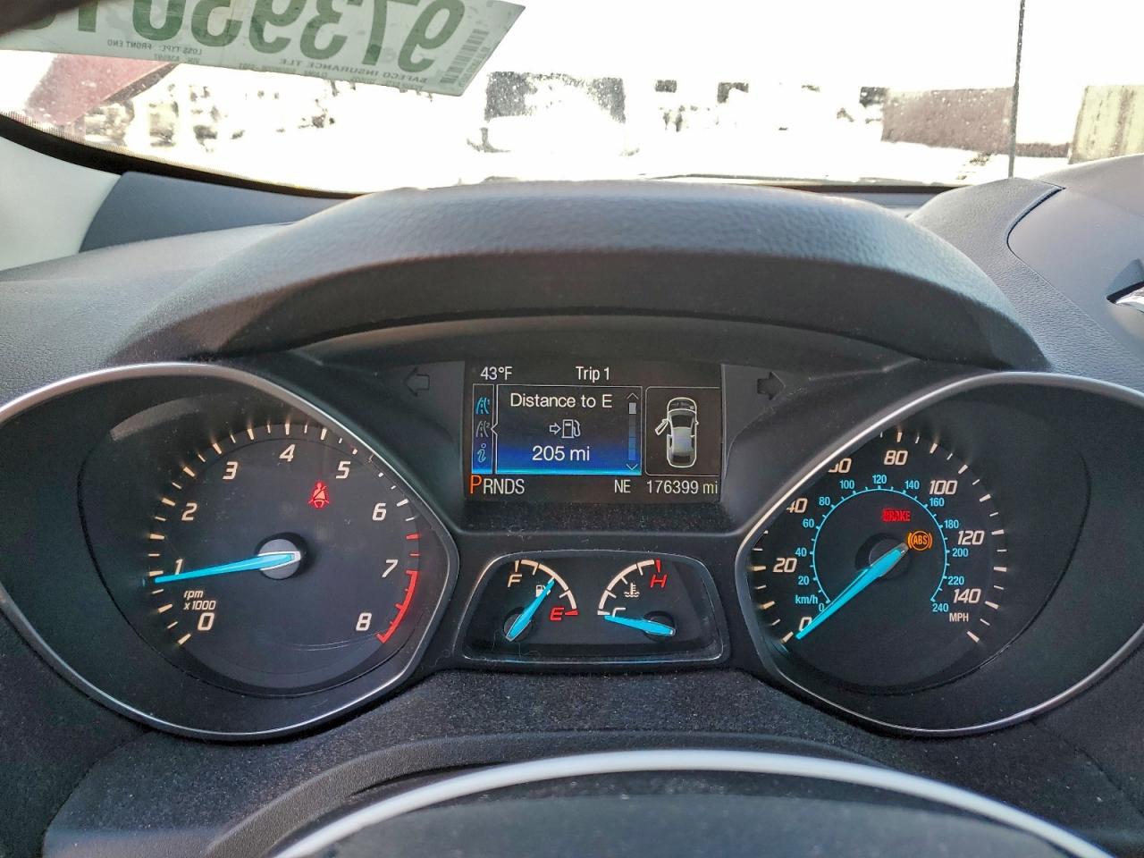 2014 FORD ESCAPE TITANIUM photo 9