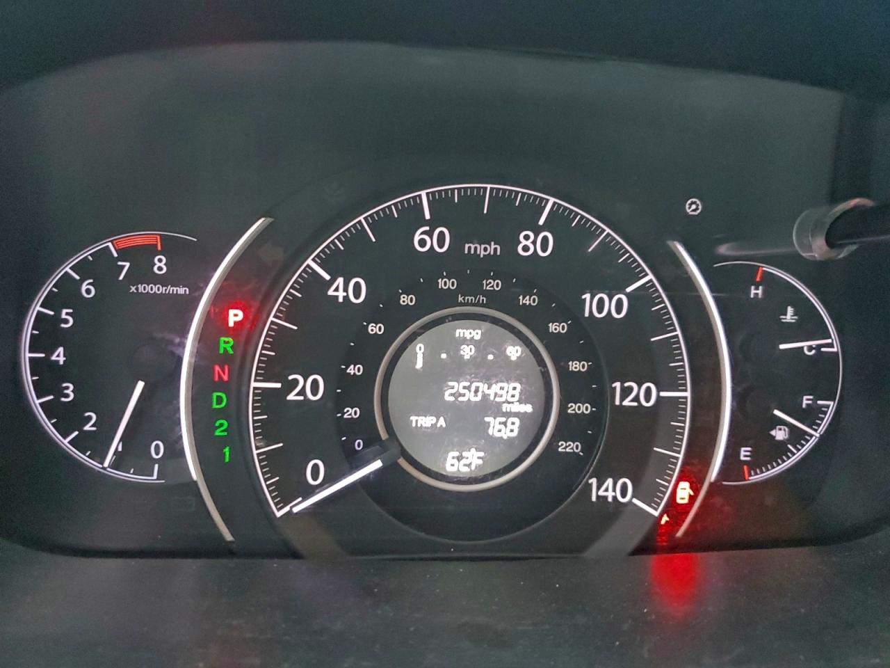 2012 HONDA CR-V EX photo 9